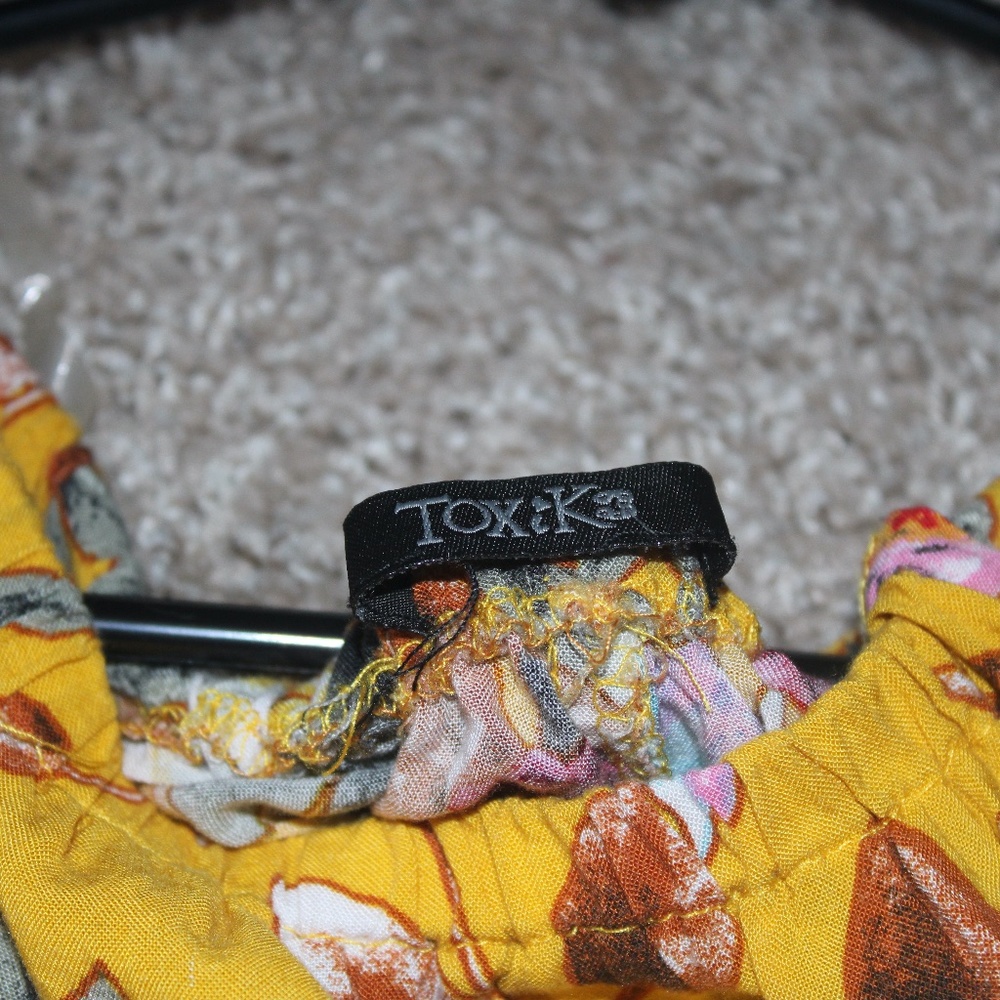 Yellow Floral Romper